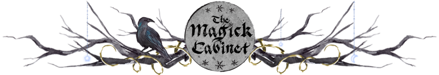 The Magick Cabinet is a women owned small business specalizing in handmade witchcraft supplies and occult items.